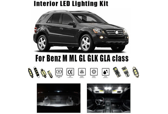 2013-2015 21pcs LED interior dome lights lamp Kit For Mercedes Benz GL X166