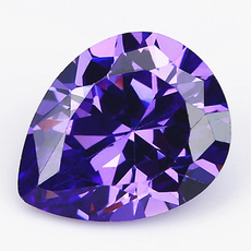 naturalzircon, gemstonejewelryset, violetsapphire, Crystal
