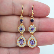 gold, wedding earrings, engagementearring, engagementjewelry