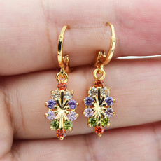 yellow gold, Fashion, Dangle Earring, Jewelry