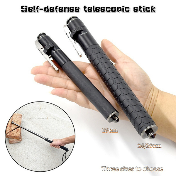 Heavy Spring Rod Selfdefense Telescopic Rod All Steel Quenched Three