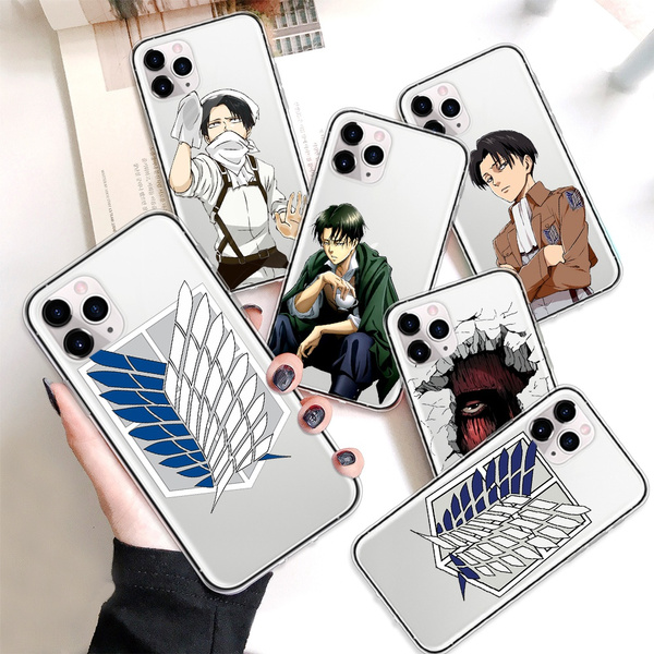 Wing of Freedom Attack on Titan Phone Cases for Funda IPhone 12