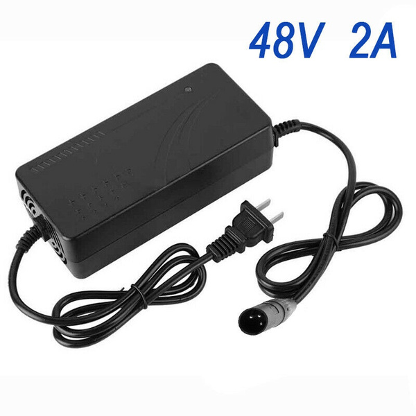 NEW 36/48V 2A Smart Charger Fit Electric Vehicle E-Bike Li-ion Battery  Charger-X
