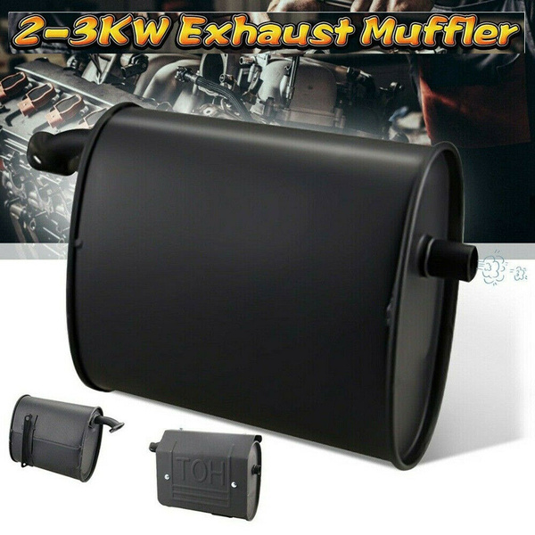 Universal Exhaust Muffler Silencer For Most 2KW Portable Gasoline