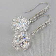 DIAMOND, Jewelry, Earring, Elegant