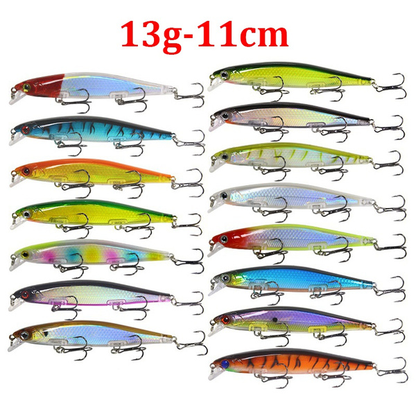 13g-11cm Minnow Fishing Lures Wobbler Fish bait Hard Artificial Fish Lures  Freshwater Saltwater Fishing Tackle