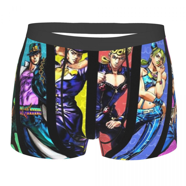 Jojo Bizarre Men's Boxer Briefs Wish