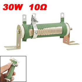 30W 10 Ohm Adjustable Resistor Ceramic Rheostat 30 Watt 10R | Wish