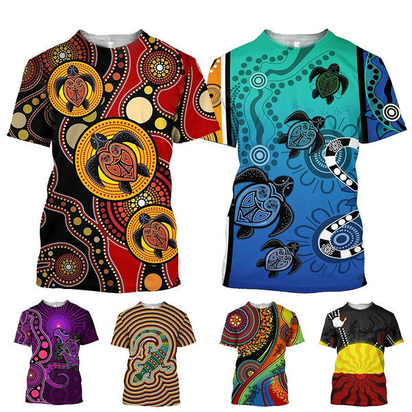Women Aboriginal Turtle Dot Painting 