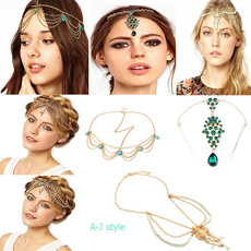 bohemianheadband, pearl jewelry, Jewelry, gold