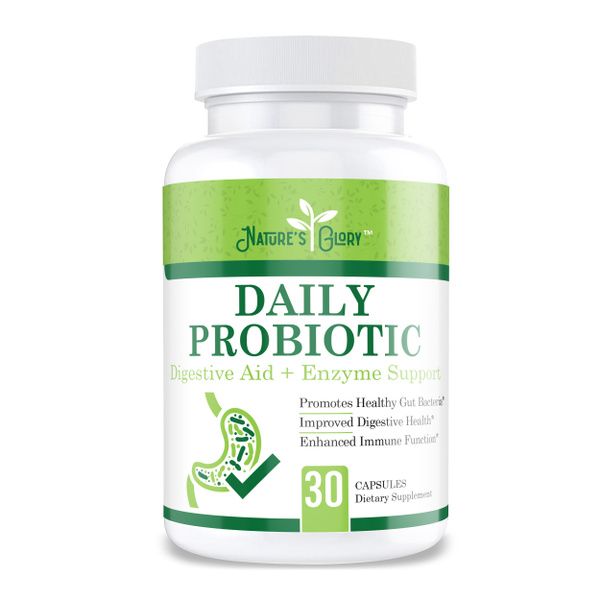 Daily Probiotic Formula for Improved Digestive Health and Enhanced ...