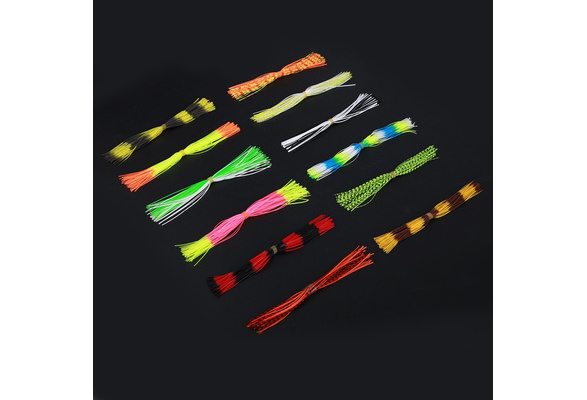 Spinnerbait Skirts, Silicone Lure Skirt, Reusable and Durable
