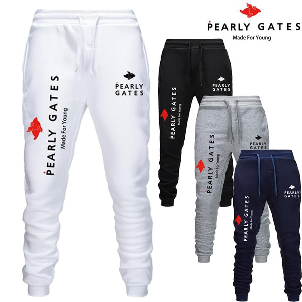 Men and Women Pearly Gates Brand Sports Pants Fashion Sweatpants