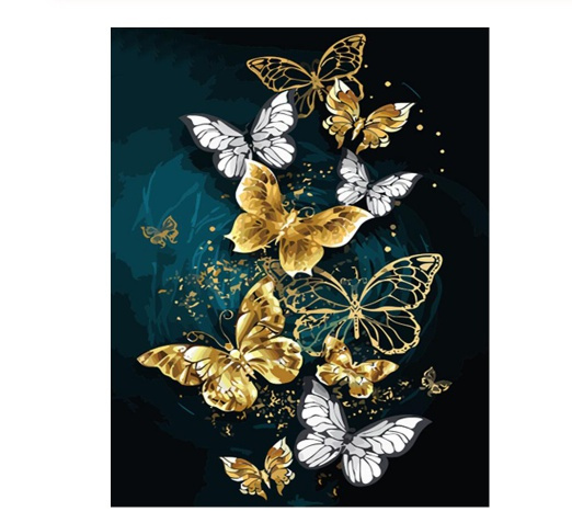 Abstract Butterfly Diamond Painting