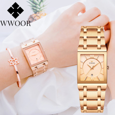 Fashion, Casual Watches, gold, Watch