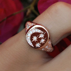 Wedding, Flowers, Star, wedding ring
