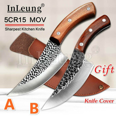 slaughterknife, forgedhandmadeknife, Kitchen & Dining, campingknife