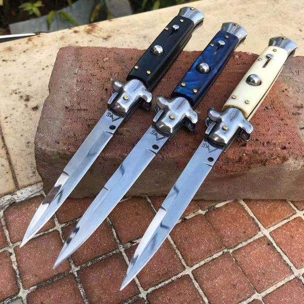 stilettoknife, pocketknife, Italy, camping