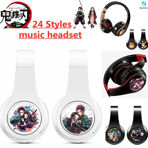 Anime Official Custom Headphones Cosplay Props for Game Fans Bluetooth 5.2  Intelligent Noise Reduction Earbuds