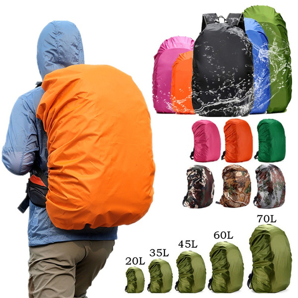Zuinig Bekwaam PapoeaNieuwGuinea 1 PCS 20L -70L Portable Outdoor Backpack Waterproof Dust Cover Travel  Backpack Rain Cover Camping Sports Accessories | Wish