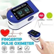 Heart, fingertippulseoximeter, black, Health Monitors