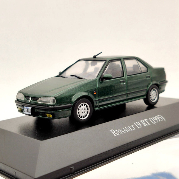 IXO 1/43 Renault 19 RT 1995 Argentina Modern Cars Green Diecast Models  Limited Auto Collection