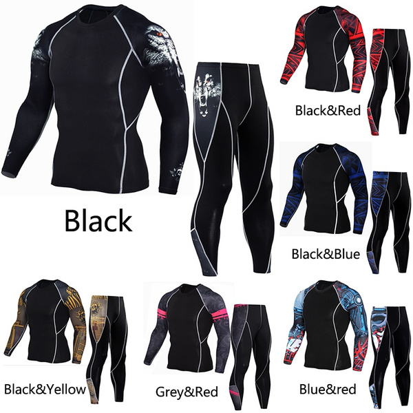 Training Compression Suit Breathable Quick-dry Sports Suits Bodybuilding  Biker Fashion Suits Men's Tight Sport Cycling Jersey Set Men's Slim Fit  Moutain Bike Set Cycling Wear Survetement Homme Tute Sportive Uomo | Wish