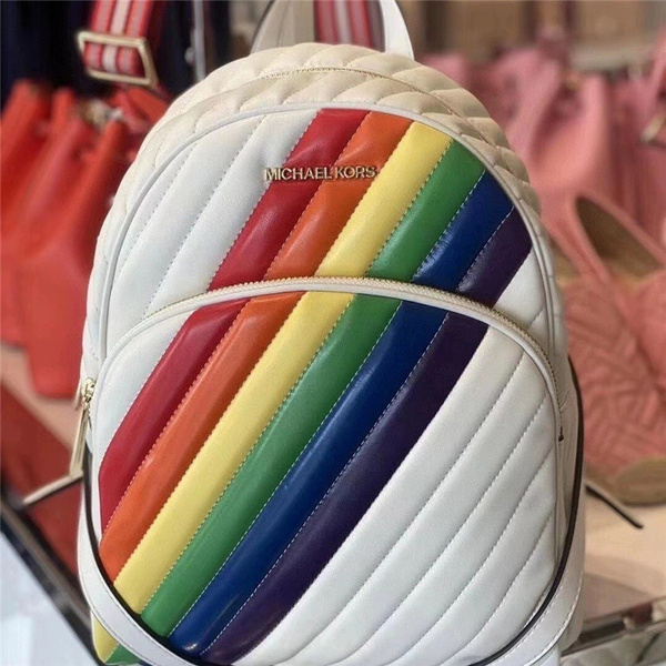 Michael kors backpack discount rainbow