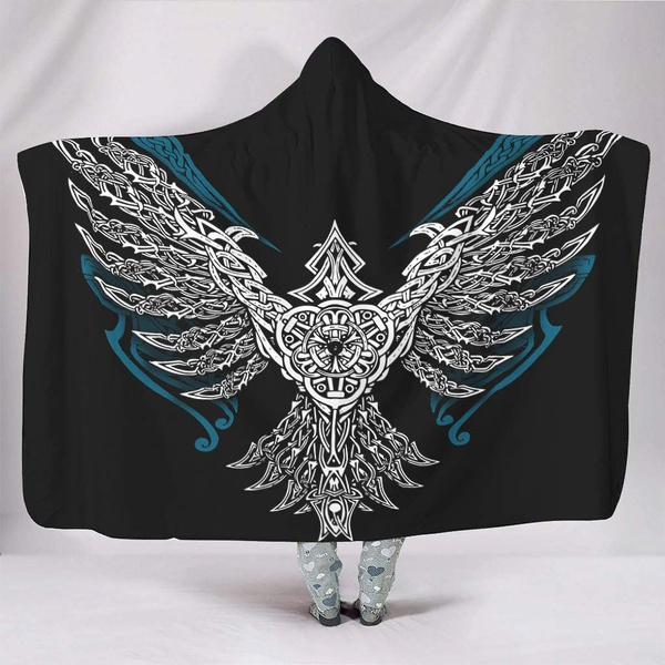 Muninn hooded online blanket