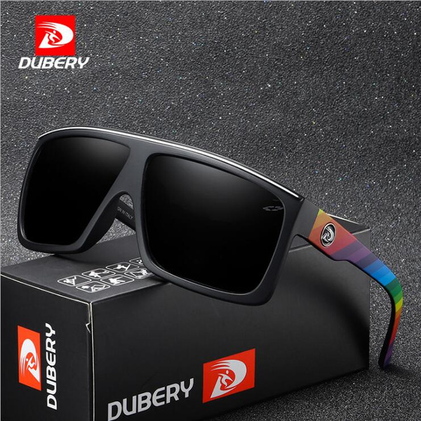 Dubery Design Polarized Sunglasses Men's Glasses Driver Male 