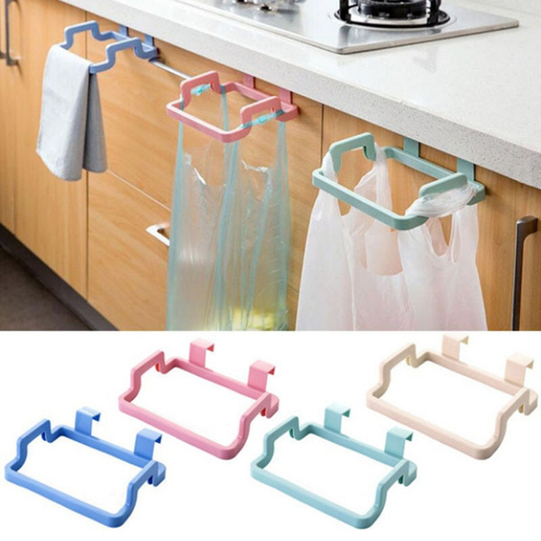 Hanging Garbage Bag Holder for Home Kitchen Cupboard Trash Bag