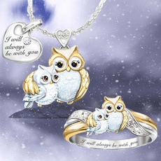 Owl, necklacering, cutenecklace, cute