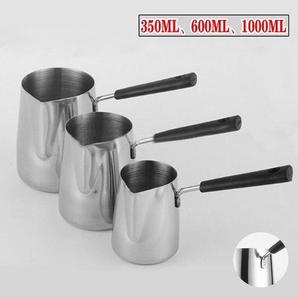 Stainless Steel Pouring Pot Candle Making Wax Melting Jug Pitcher DIY Soap  Tool