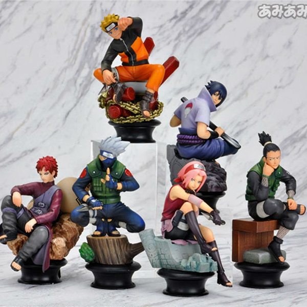 Naruto action hot sale figure set