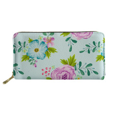 Clutch/ Wallet, Pocket, Floral print, moneybag