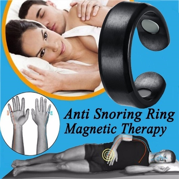 1 Piece Anti Snoring Ring Stopper Sleeping Breath Aid Acupressure ...