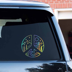 Funny, Laser, Cars, Stickers