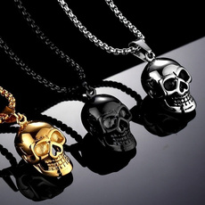 Steel, Fashion, Jewelry, skull
