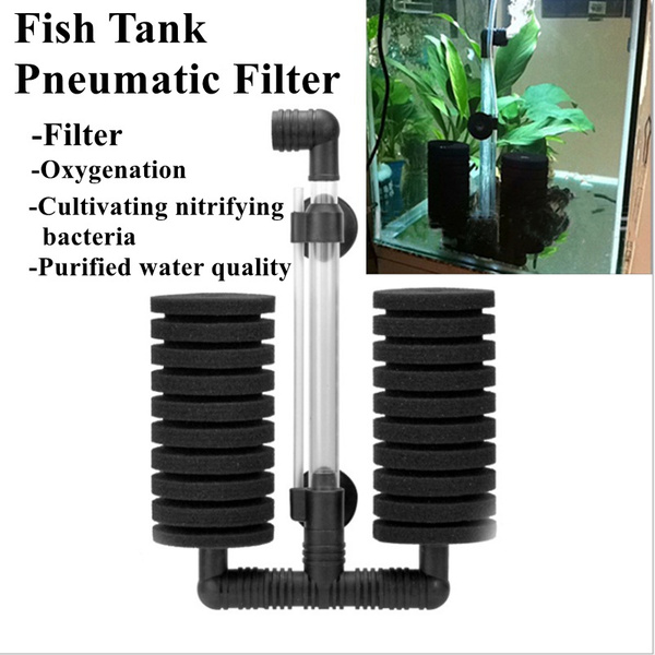 Aquarium Mini Pneumatic Filter Fish Tank Cultivating Nitrifying ... - Filtration For Small Nitrogen Aquarium