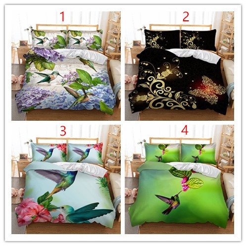 hummingbird duvet set