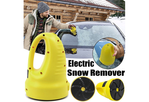 Ice Scraper Car Electric USB Heated Snow Removal Windshield Glass