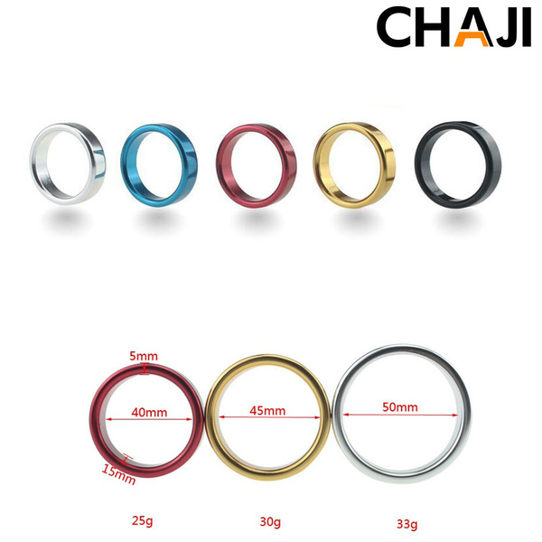 Aluminium Alloy Delay Ring Metallic Colour Ring Taste The Lock Steel