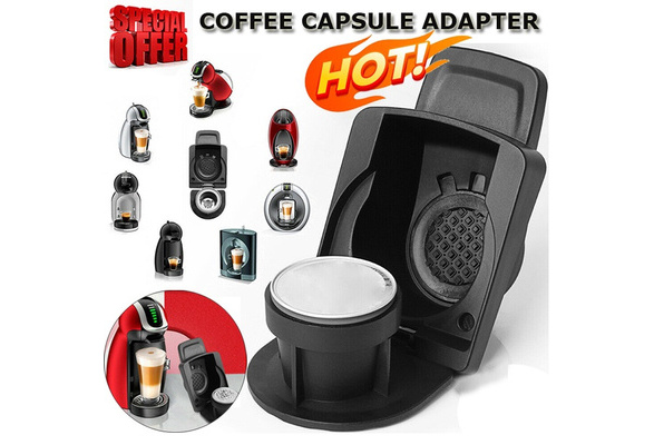 Coffee pod outlet adapter