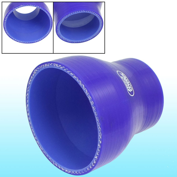 Turbo Reducer 51mm to 76mm Blue Straight Turbo Reducer Silicone Hose Coupler Reducer ...