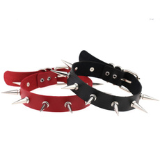rivetbracelet, Goth, Leather belt, punk necklace