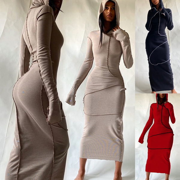 Hoodie Dress – EdgyChic Boutique, LLC