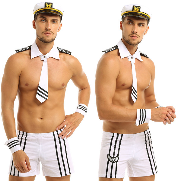 Sexy Mens Role Play Outfits Halloween Fancy Costume Cosplay Party Uniform Wish 9110