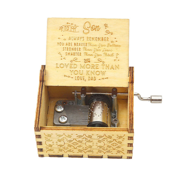 Details about   To My Daughter Always Be There Love Dad Engraved Wooden Music Box Gift 