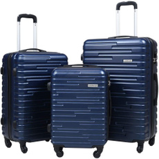 Blues, Travel, Luggage, Suitcase