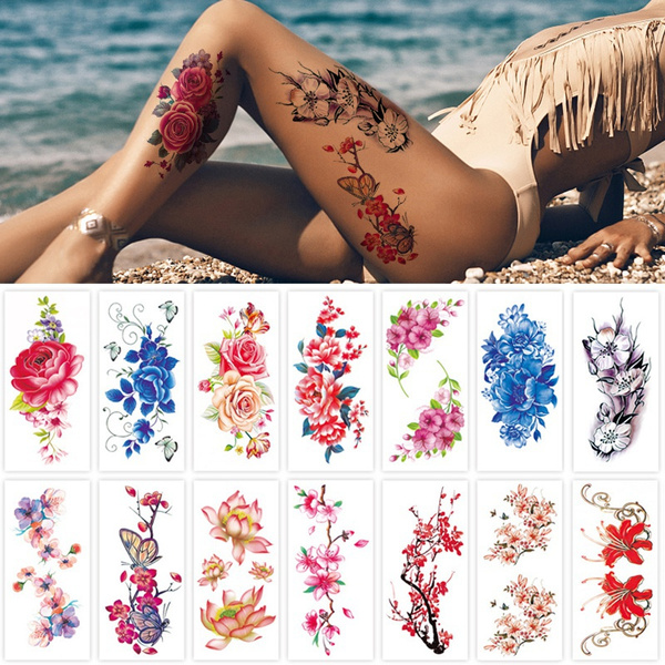 Watercolor Flower Tattoos: A Visual Guide